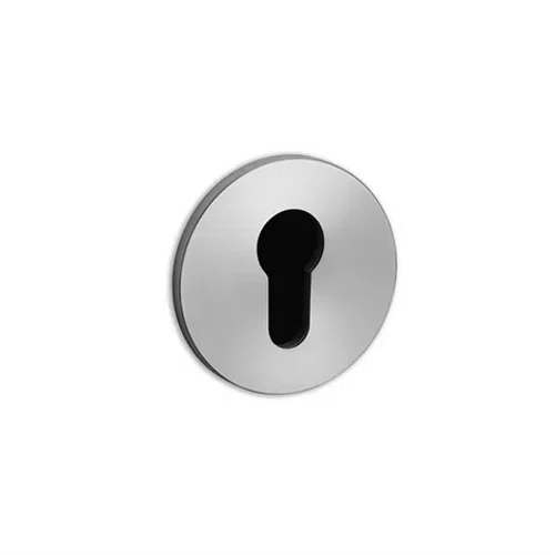 Steel Buster+Punch Euro Escutcheon
