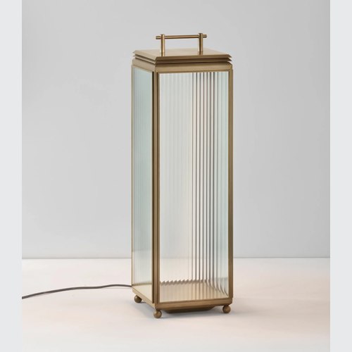 Antique Brass Hazel Floor Lamp