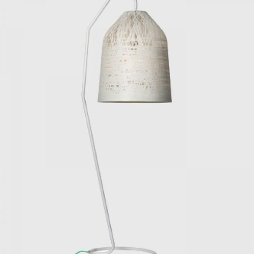 White Black Out Floor Lamp