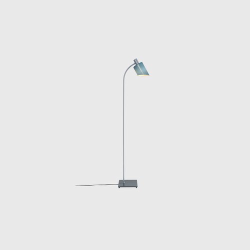 Blue Grey Lampe De Bureau Floor Lamp
