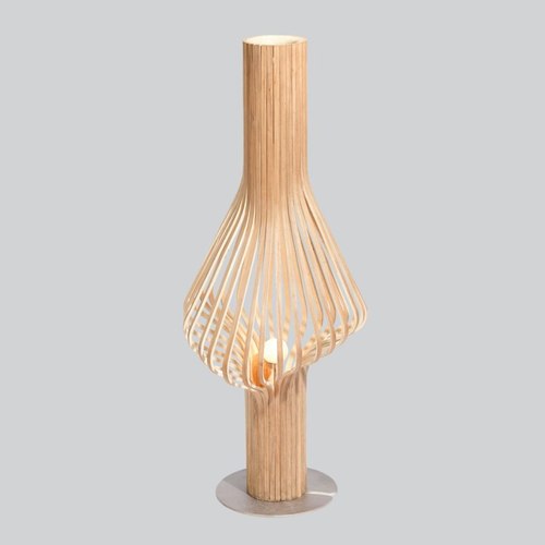 Oak Diva Floor Lamp