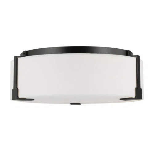 Aged Iron Visual Comfort Studio Bergen Flush Mount