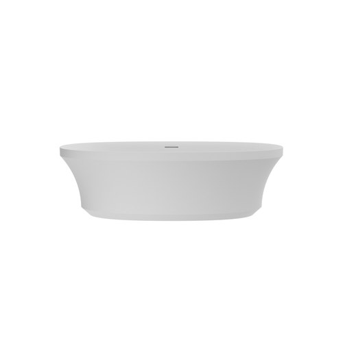 Star White Flute 1800 Freestanding Bath