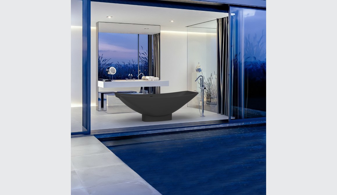 Mirage Hammock Bathtub Ebony Large ArchiPro NZ