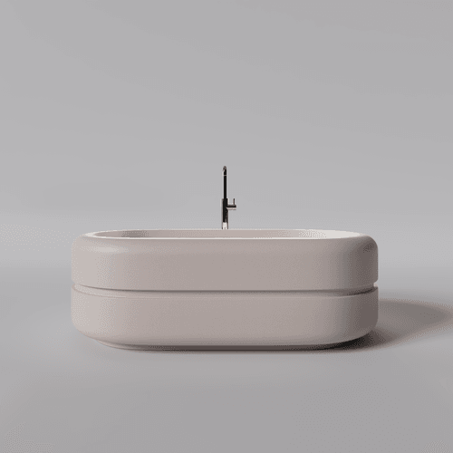 Shell Milazzo 1700 Pill Freestanding Bath