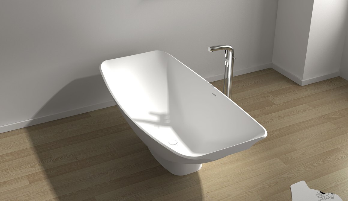 Mirage Hammock Bathtub | Alabaster Small | ArchiPro NZ