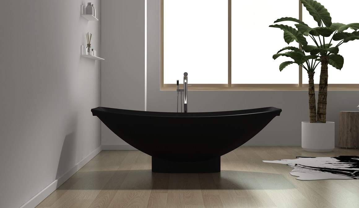 Mirage Hammock Bathtub Ebony Large ArchiPro NZ