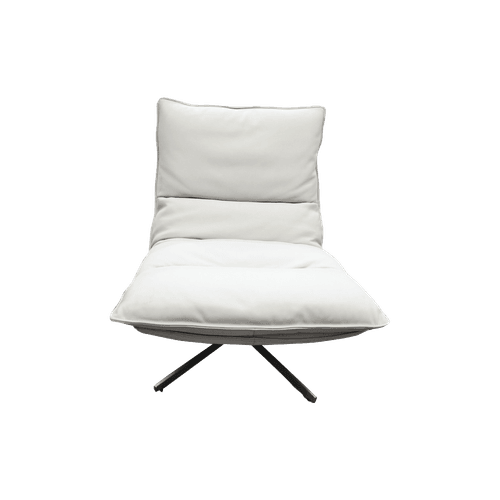 Stone Staten Leather Swivel Chair