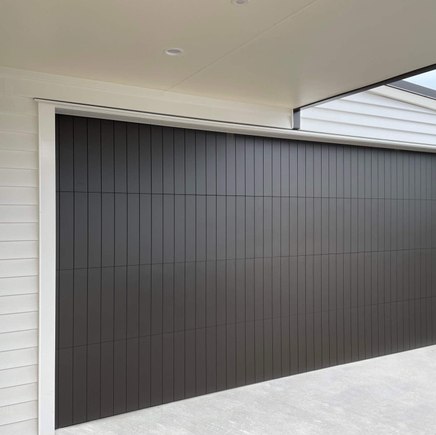 Continuous Aluminium Garage Door Prestige Doors & Gates | ArchiPro NZ