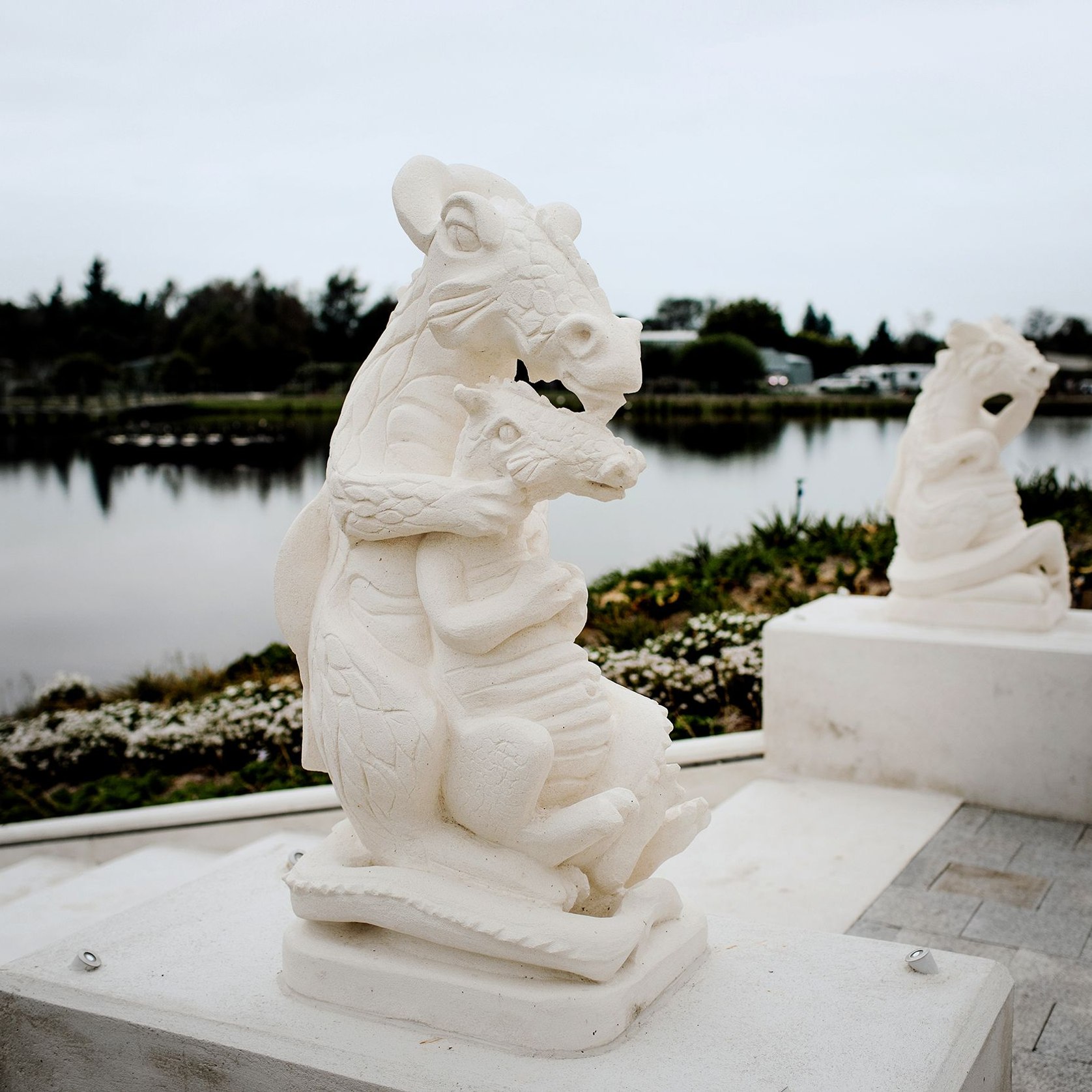 Limestone Statue Example Limestone Sculpture | ArchiPro NZ