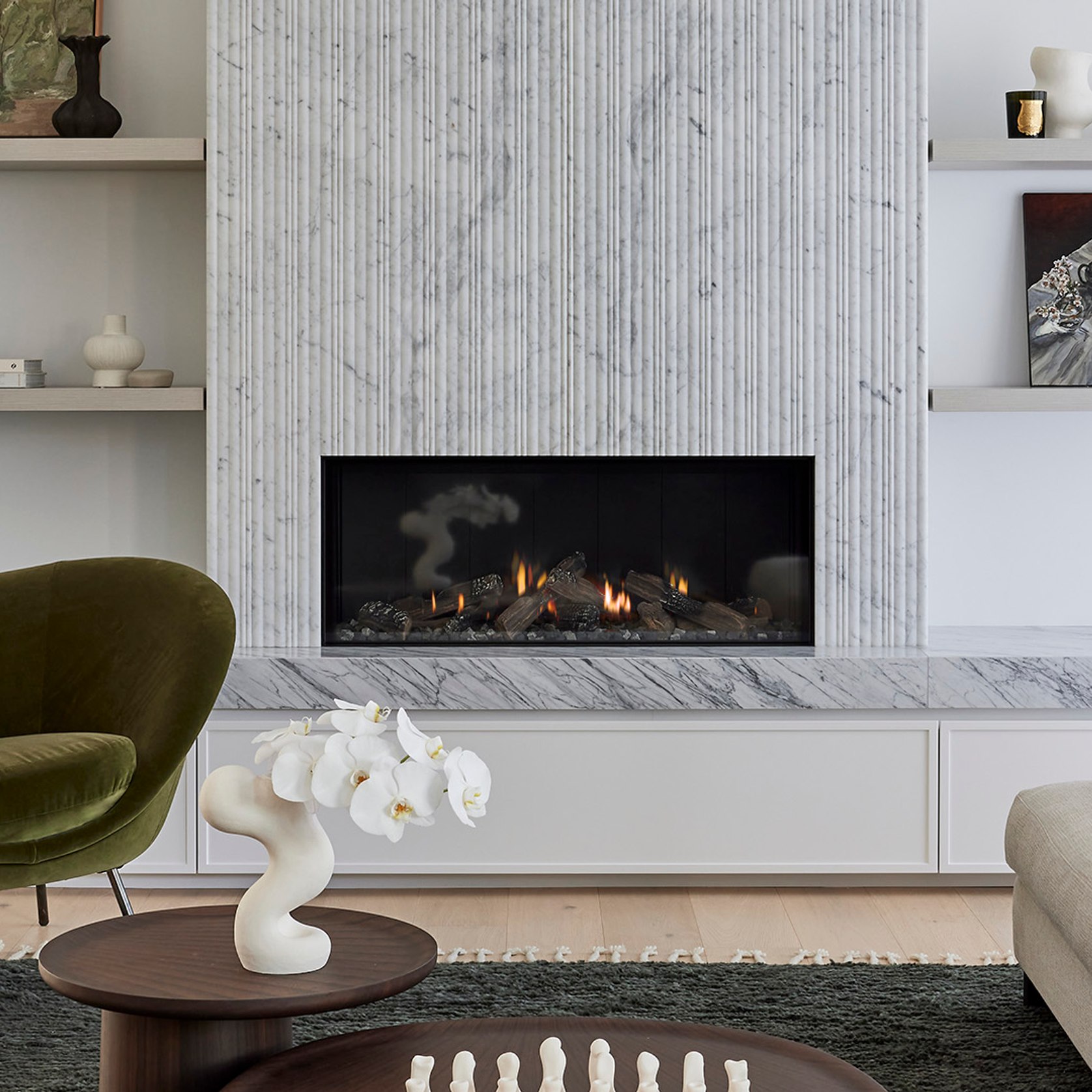 Escea DS1150 High Output Frameless Gas Fireplace | ArchiPro NZ
