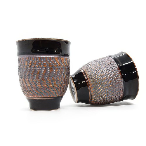 Tenmoku with Chattering Beakers with Chattering