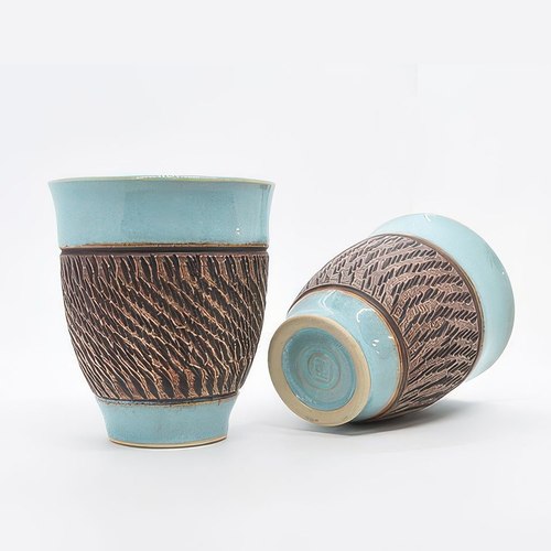 Ice Blue with Chattering Beakers with Chattering