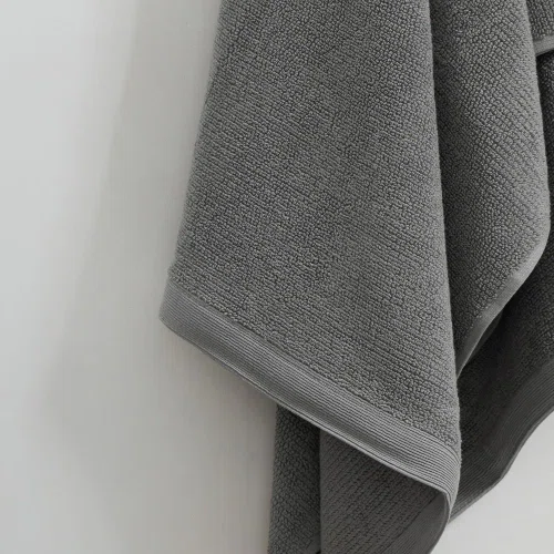 Charcoal Rib Hand Towels