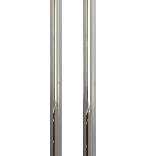 Chrome Polo Vertical Towel Rail - 1100mm