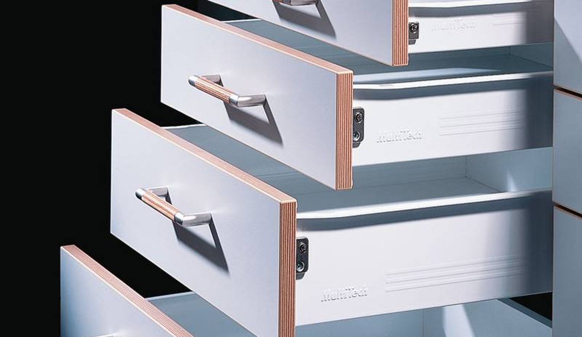 MultiTech | Single-Walled Economy Drawer System - Hettich NZ | ArchiPro NZ