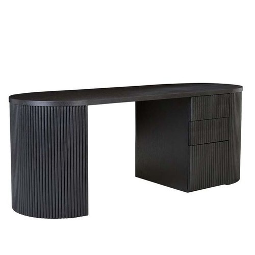 Matt Black Benjamin Ripple Grand Desk