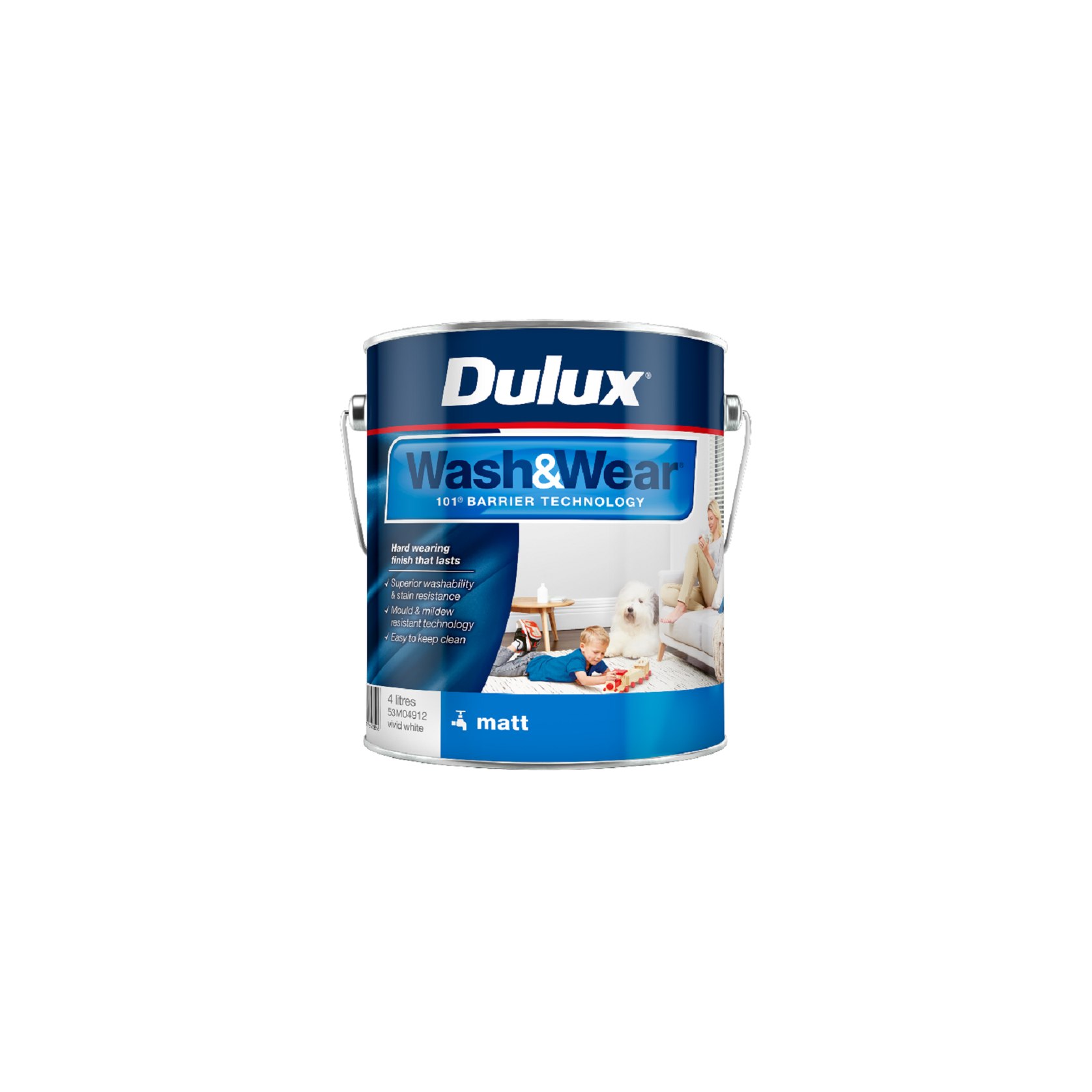 Dulux Wash&Wear® Matt ArchiPro NZ