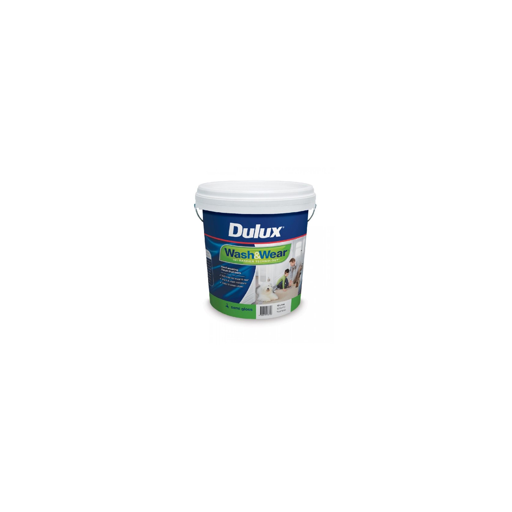 Dulux Wash&Wear Semi Gloss 10L by Dulux ArchiPro NZ