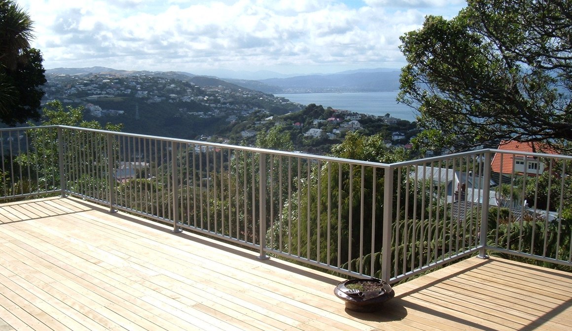 Ascot Framed Balustrade - Aluminium Balustrades NZ | ArchiPro NZ