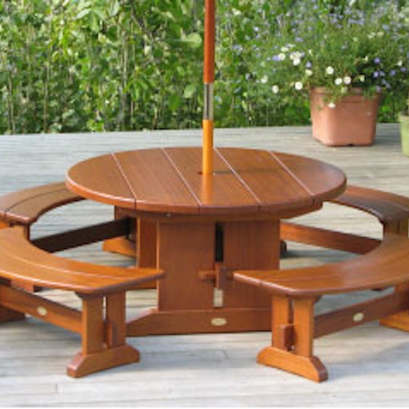Outdoor Round Table Suite for Children ArchiPro NZ