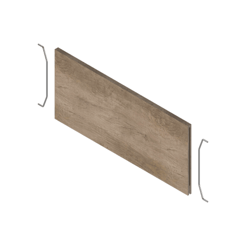 Nebraska Oak X Orion Grey Cross Divider for High Short Wooden Frames