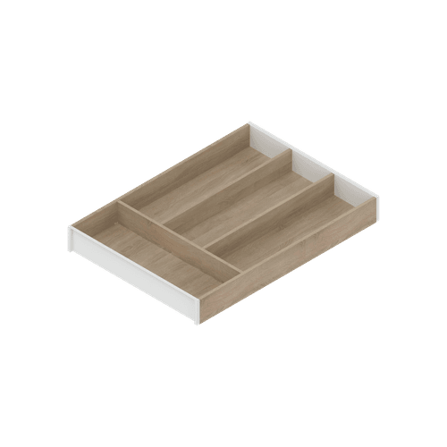 Bardolino Oak X Silk White Cutlery Insert - Wood Design | 422 x 300