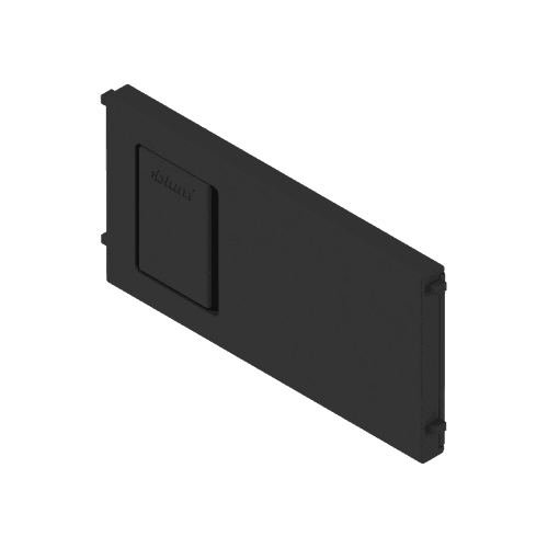 Carbon Black Cross Divider for Narrow Steel Frames