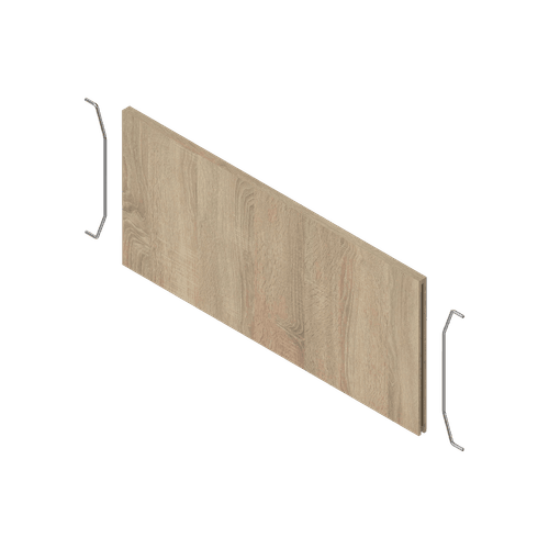 Bardolino Oak X Silk White Cross Divider for High Short Wooden Frames