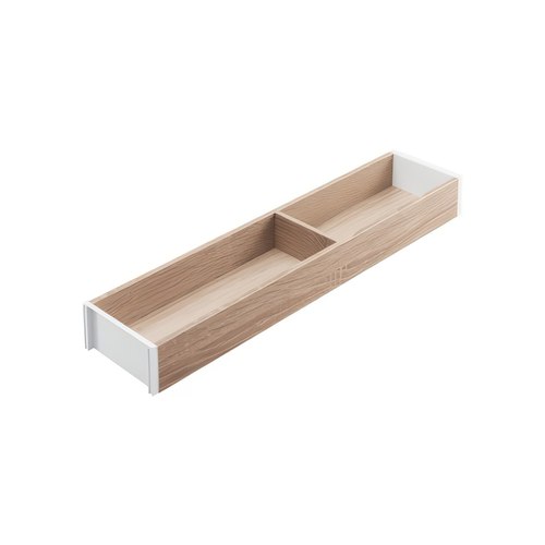 Bardolino Oak X Silk White Narrow Frame - Wood Design | 522 x 100