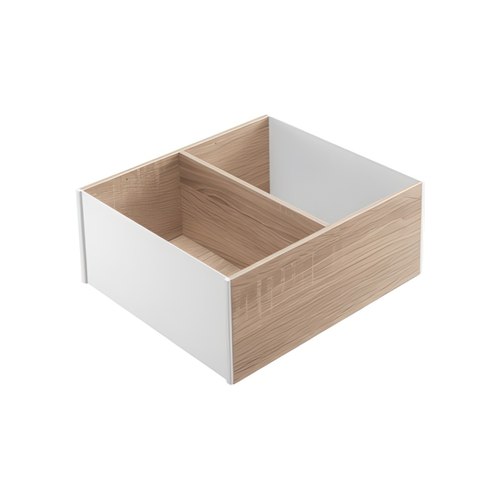 Bardolino Oak X Silk White High Frame (Short) - Wood Frame | 242W x 270D x 110H