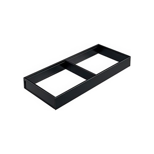 Carbon Black Wide Frame - Steel Design | 472 x 200