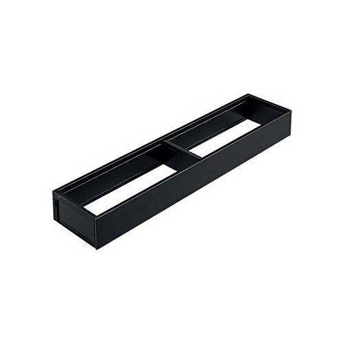 Carbon Black Narrow Frame - Steel Design | 522 x 100