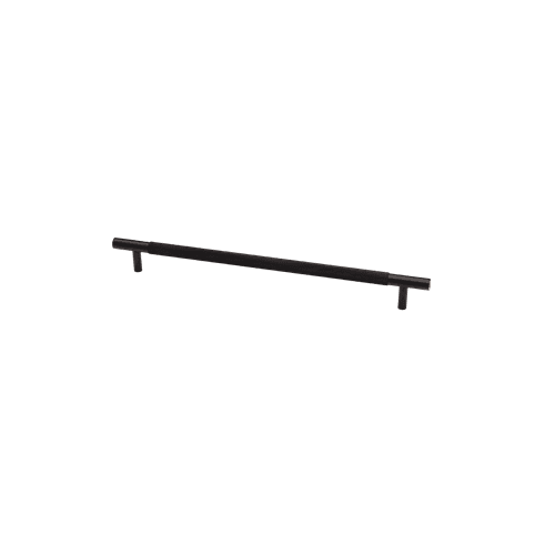 Black Burleigh Heads Solid Brass Appliance Pull Handles