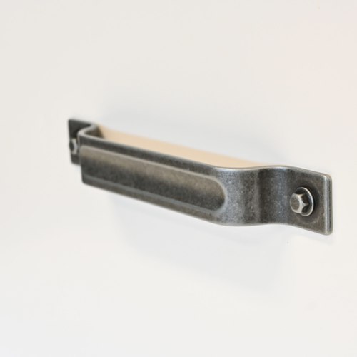 Matt Antique Iron Grammichele D Handle & Knob