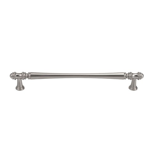 Nickel KT&CO Hampton style kitchen handles Toorak brushed nickel / chrome