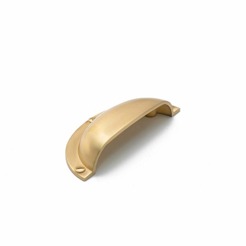 Brass Gisborne Hamptons Cup Pull Handles (64mm)