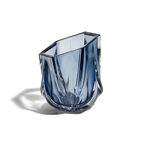 Slate Blue Shimmer Tealight