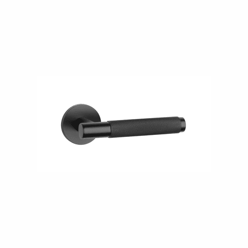 Black AT APRILE MOLINIA Knurled Lever on Round Rose R 7mm