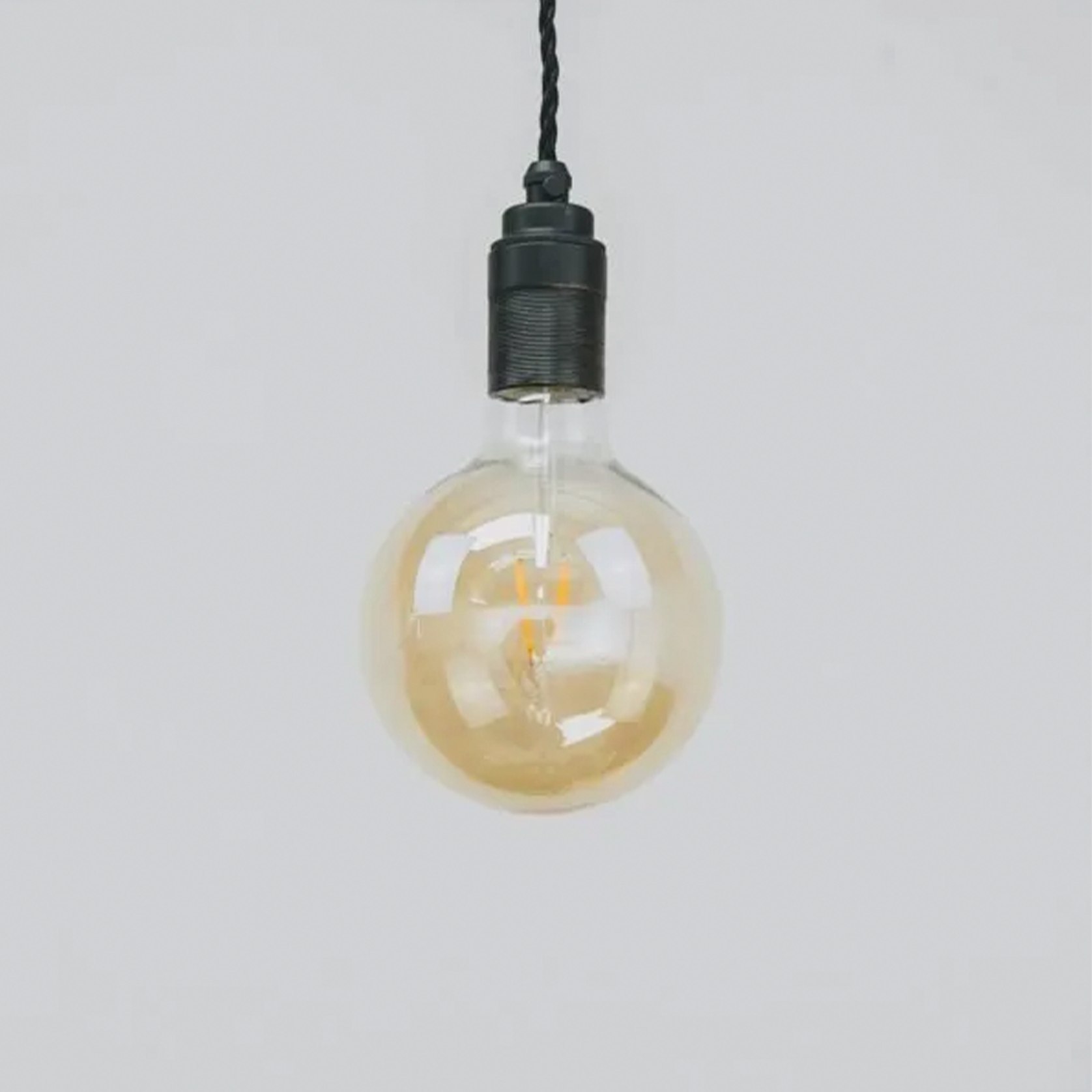 G125 LED Filament Light Bulb (Amber) ArchiPro NZ