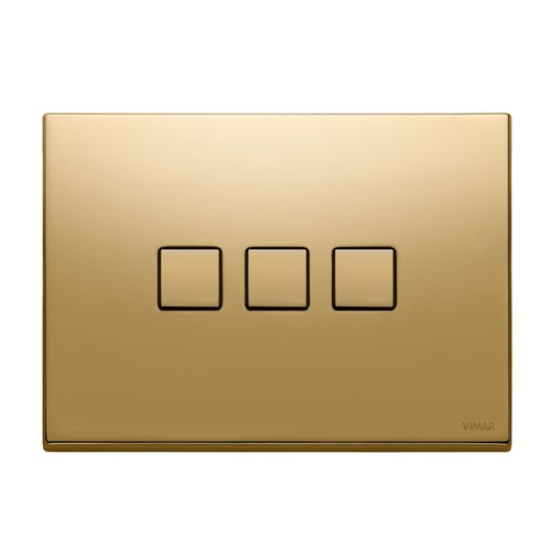 Flat Gold Vimar Eikon Flat Light Switches