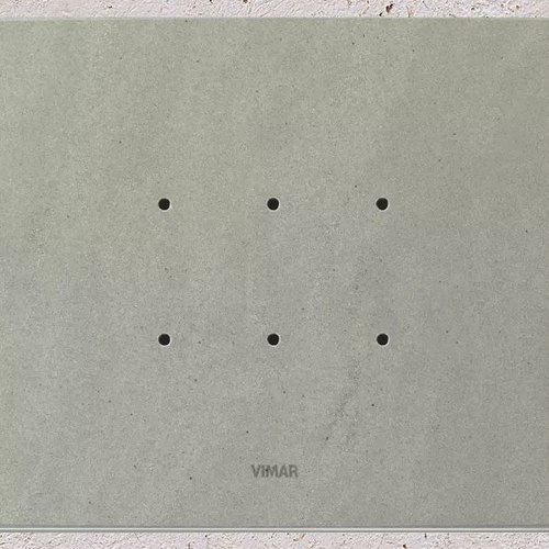 Grey Quartzite (Stone) Vimar Eikon Tactil Light Switches