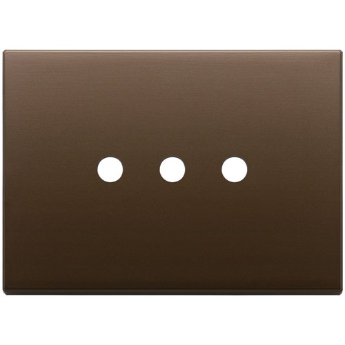 Vintage Brushed Dark Bronze Vimar Eikon Tondo Light Switches