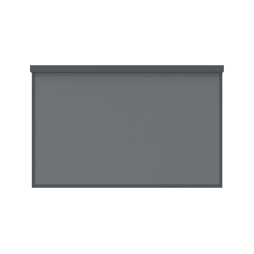 Charcoal Retractable Shade Blind For Caribbean Wall Mounted Pergola 2.0