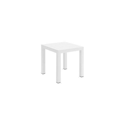 White Heron Aluminium Outdoor Side Table