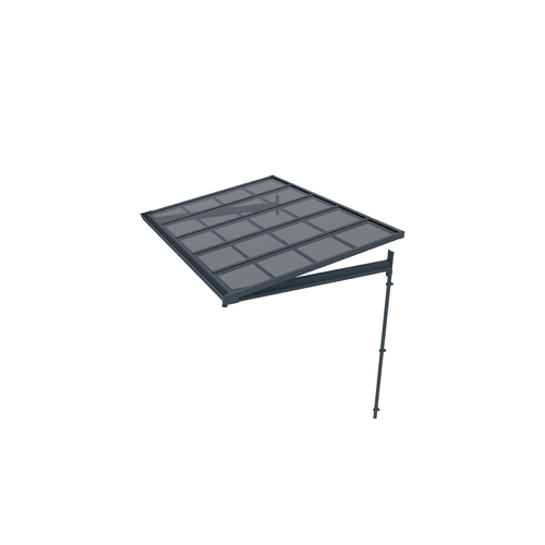 Grey / Light Grey City Window / Door Awning Canopy Collection