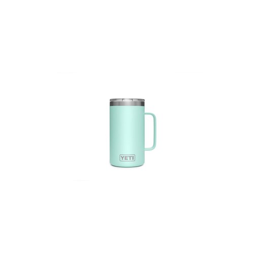 Sea Foam YETI Rambler 24 oz Mug