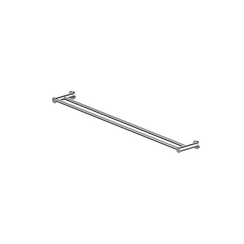 Chrome Reason Double Towel Rail