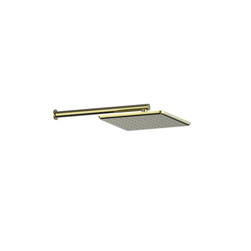 PVD Brushed Brass Skyla Wall Shower