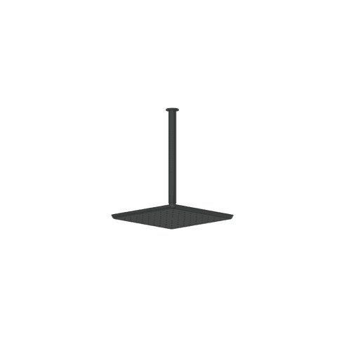 Matte Black Skyla Ceiling Shower